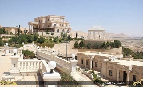 Inside ISIS-seized royal palace where terror group leaders live a life of luxury - PHOTOS